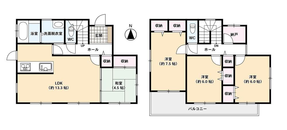 4LDK+S house in Funabashi, Chiba - Photo 1
