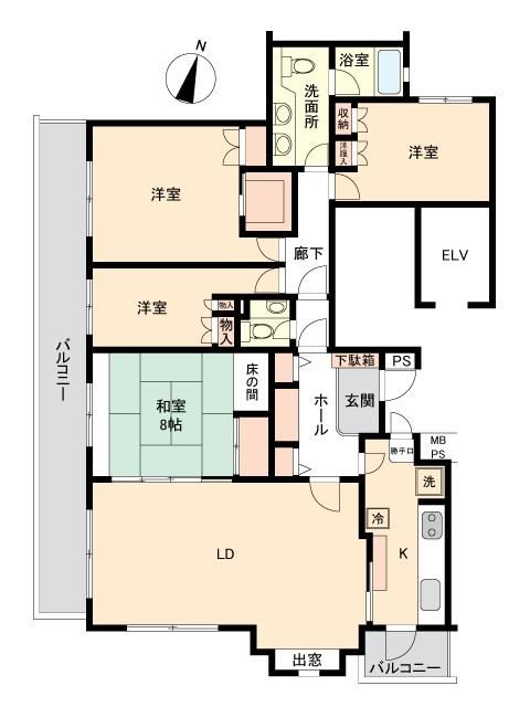 4LDK apartment in Oiso, Naka District, Kanagawa - Photo 1