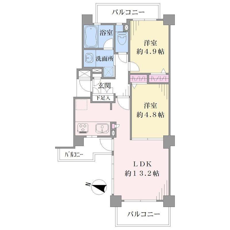 2LDK apartment in Setagaya Ward, Tokyo - Photo 1