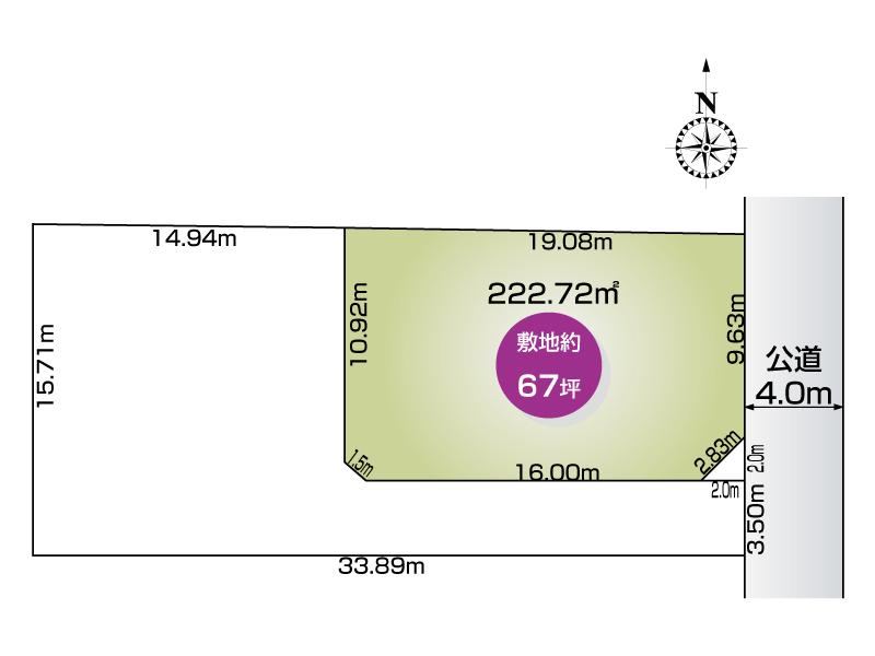 223 m² land in Maebashi, Gunma - Photo 1
