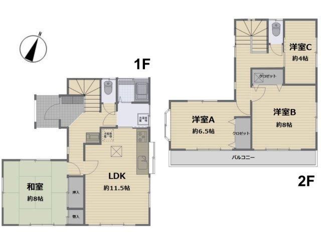 4LDK house in Kawagoe, Saitama - Photo 1