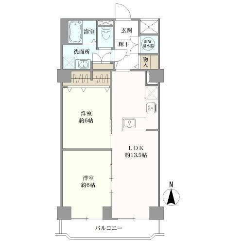 2LDK apartment in Yodogawa Ward, Osaka - Photo 1