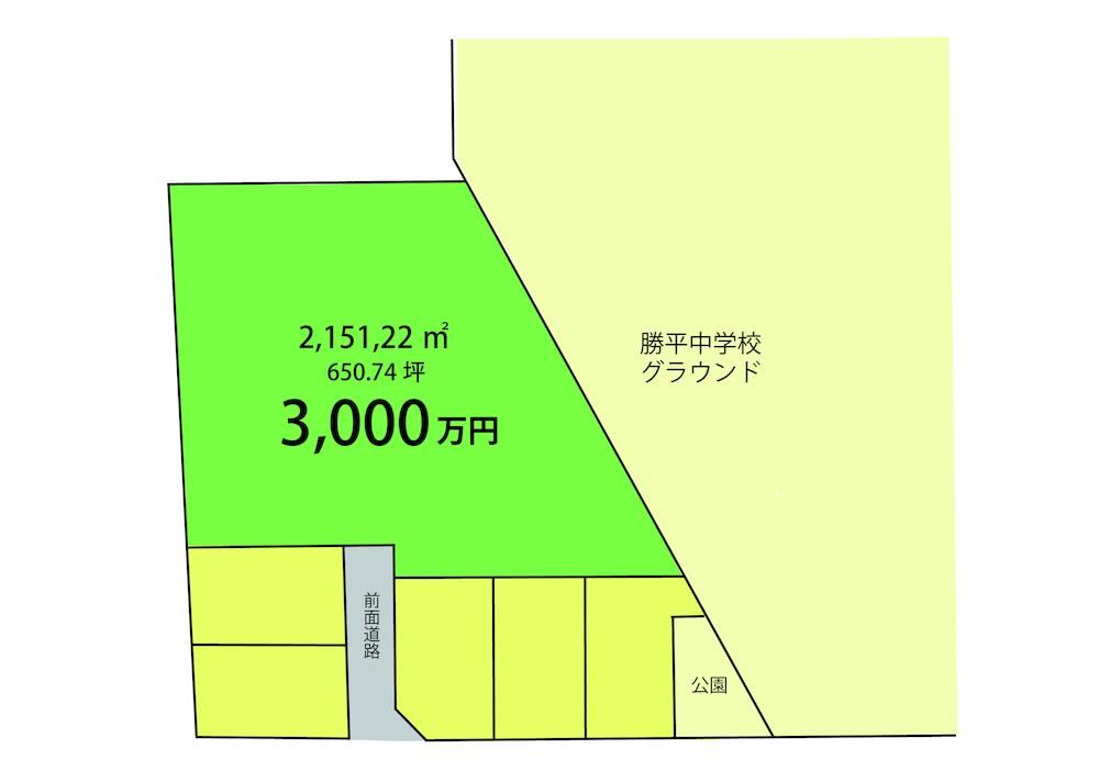 2151 m² land in Akita, Akita - Photo 1
