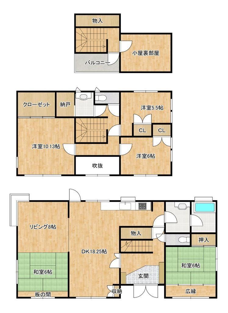 5LDK+S house in Mito, Ibaraki - Photo 1