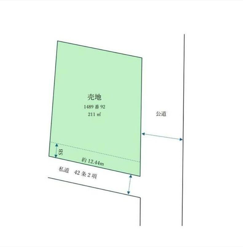 211 m² land in Kamagaya, Chiba - Photo 1