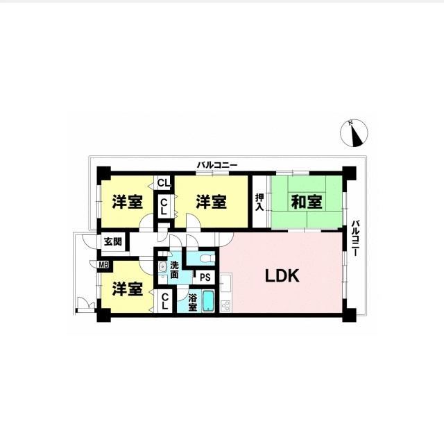 4LDK apartment in Minami Ward, Kumamoto - Photo 1