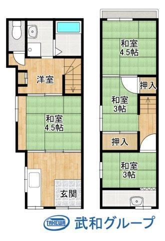 5DK house in Asahi Ward, Osaka - Photo 1