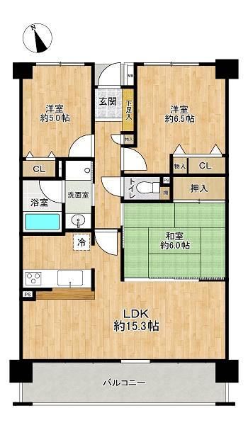 3LDK apartment in Inage Ward, Chiba - Photo 1