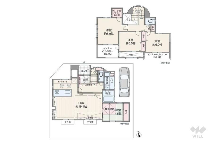 4LDK house in Toyonaka, Osaka - Photo 1