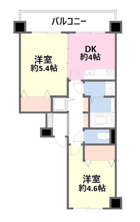 2DK apartment in Katsushika Ward, Tokyo - Photo 1