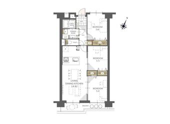 3LDK apartment in Minami Ward, Sagamihara
