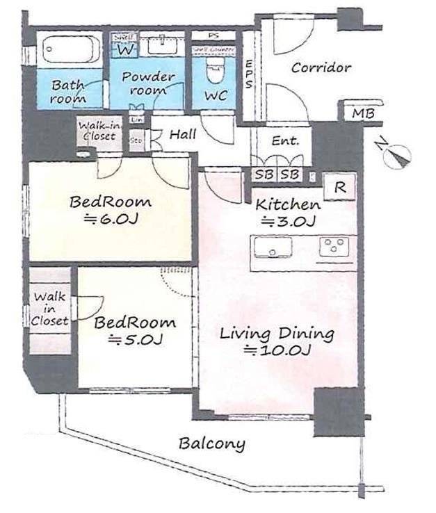 2LDK apartment in Bunkyo Ward, Tokyo - Photo 1