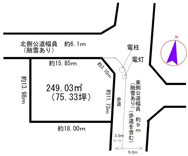 249 m² land in Toyama, Toyama - Photo 1