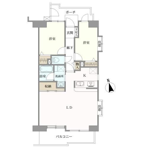 2LDK apartment in Fujisawa, Kanagawa - Photo 1