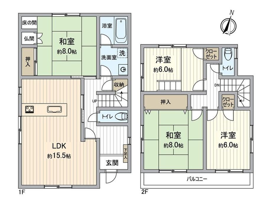 4LDK house in Komaki, Aichi - Photo 1