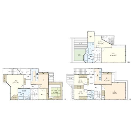 3LDK+S house in Meguro Ward, Tokyo - Photo 1