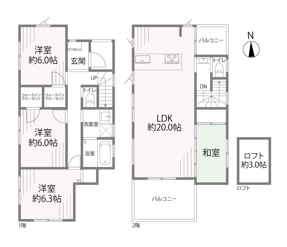 3LDK house in Itabashi Ward, Tokyo - Photo 1