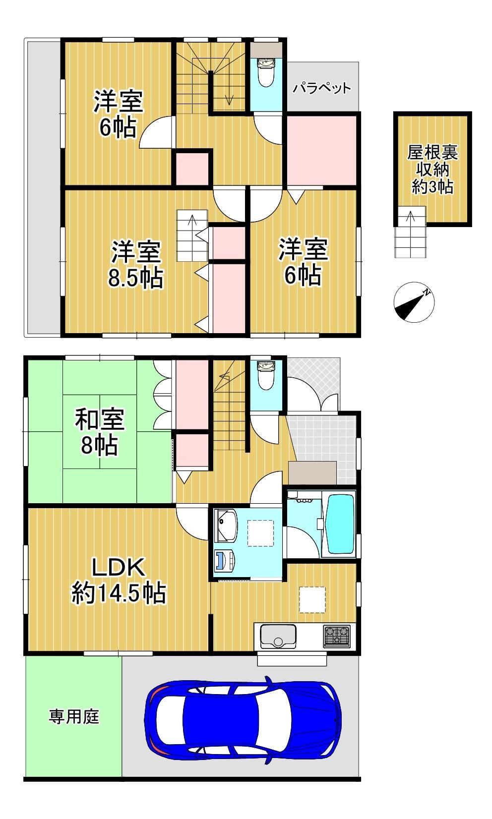 4LDK house in Koshigaya, Saitama - Photo 1