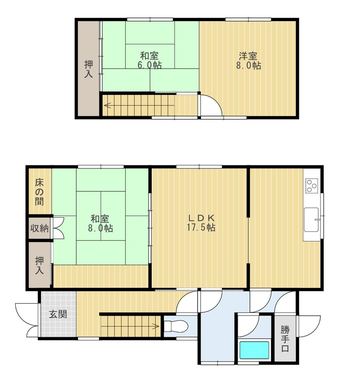 3LDK house in Muroran