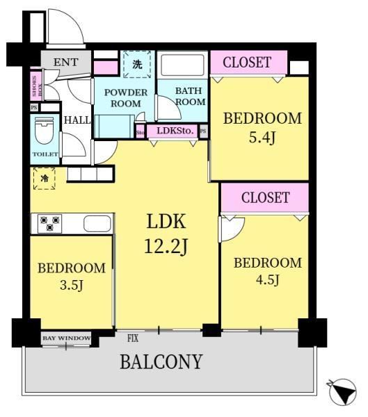 3LDK apartment in Fujimi, Saitama - Photo 1