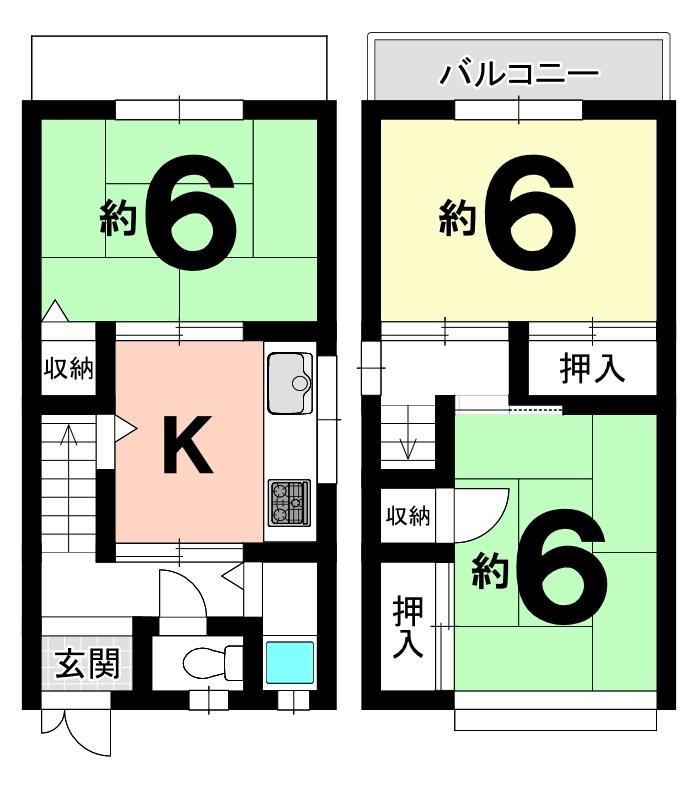 3K house in Fushimi Ward, Kyoto - Photo 1
