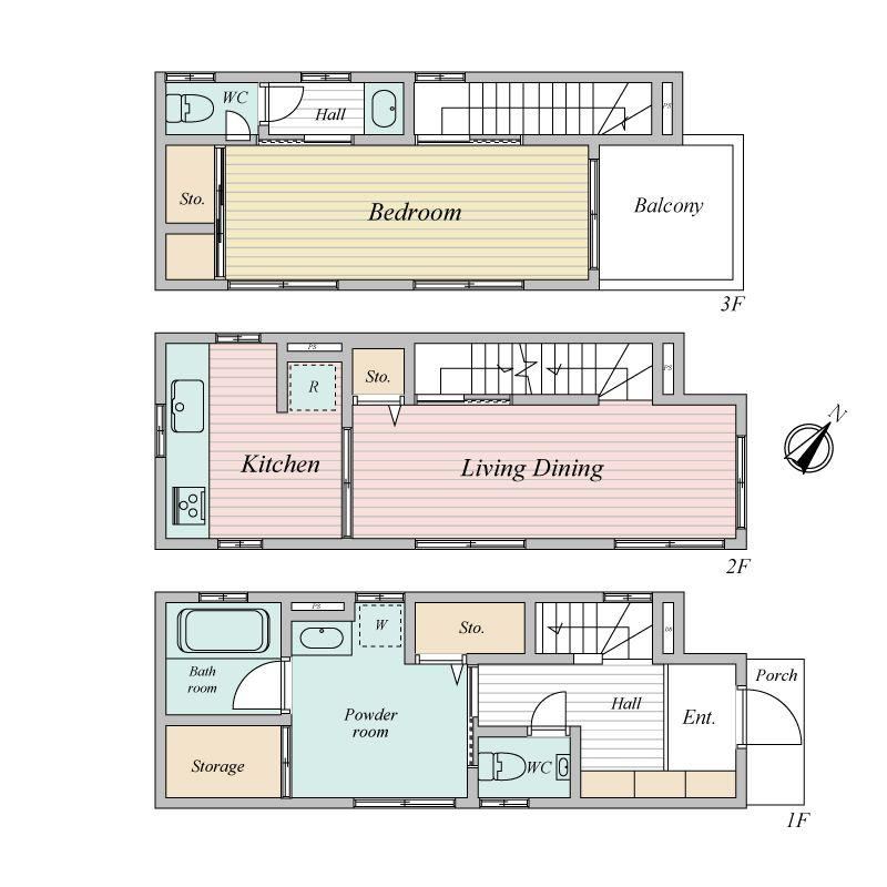 1LDK house in Edogawa Ward, Tokyo - Photo 1