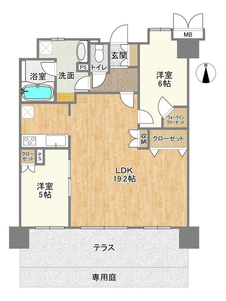 2LDK apartment in Chuo Ward, Hamamatsu, Shizuoka - Photo 1