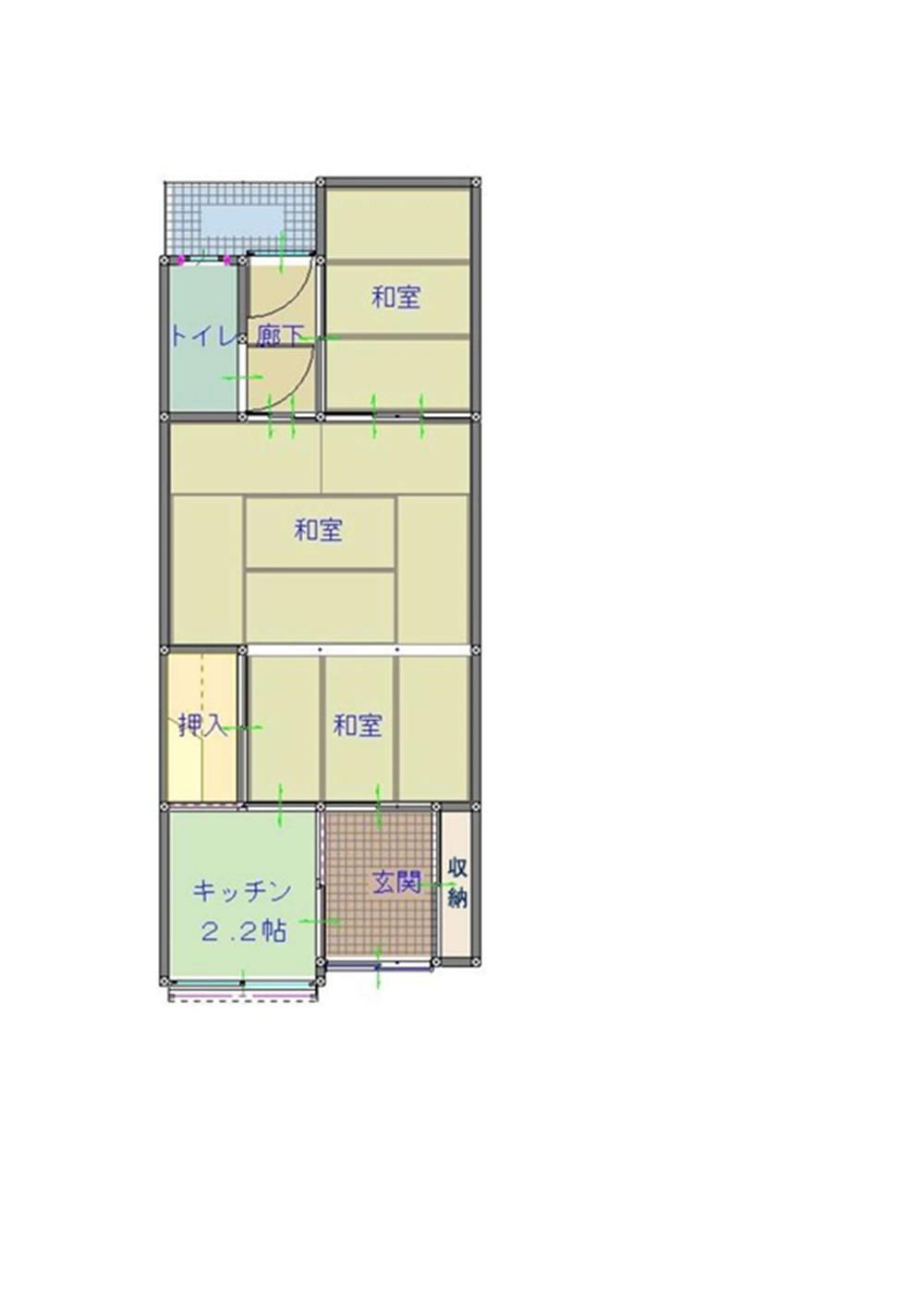 3K house in Fukushima Ward, Osaka - Photo 1
