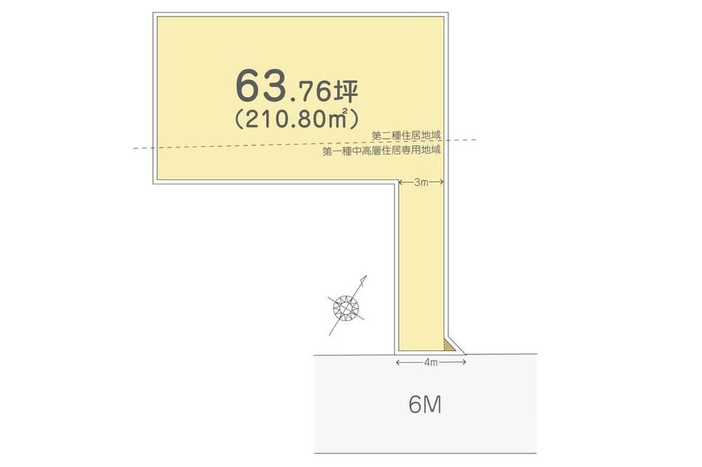 211 m² land in Sayama, Saitama - Photo 1