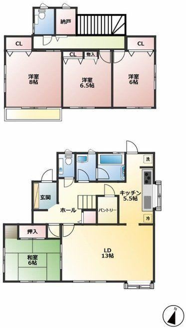 4LDK+S house in Sakura, Chiba - Photo 1