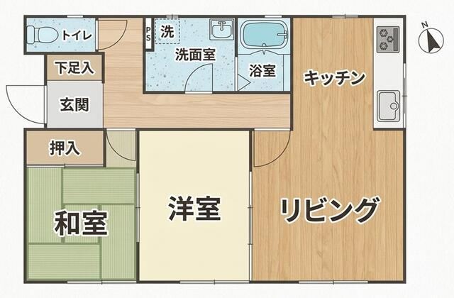 2LDK house in Higashi Ward, Fukuoka - Photo 1