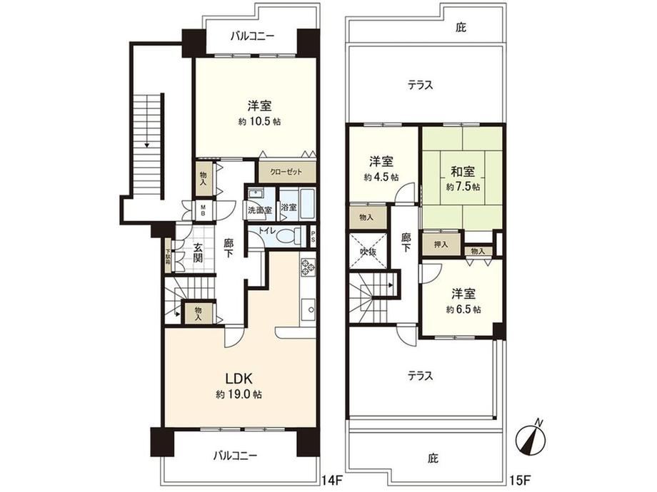 4LDK apartment in Suminoe Ward, Osaka - Photo 1