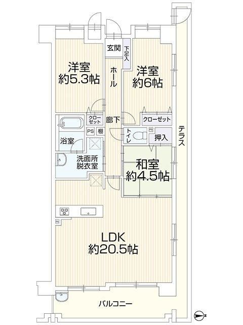 3LDK apartment in Fushimi Ward, Kyoto - Photo 1