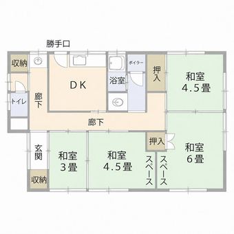 4DK house in Katsuura