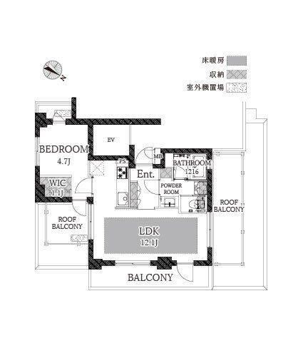 1LDK apartment in Meguro Ward, Tokyo - Photo 1