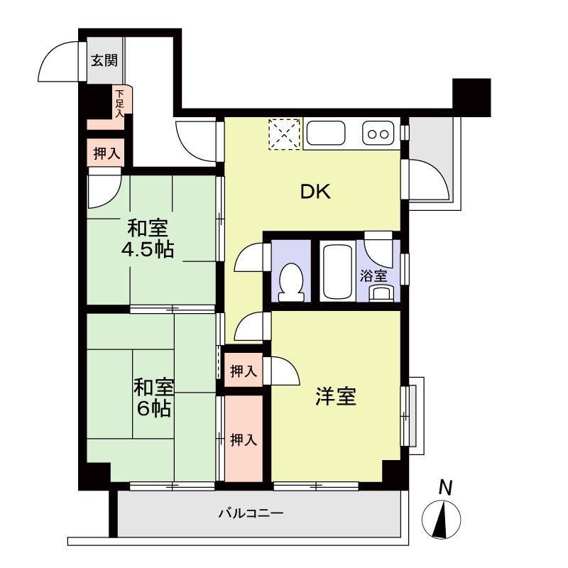 3K apartment in Sumida Ward, Tokyo - Photo 1