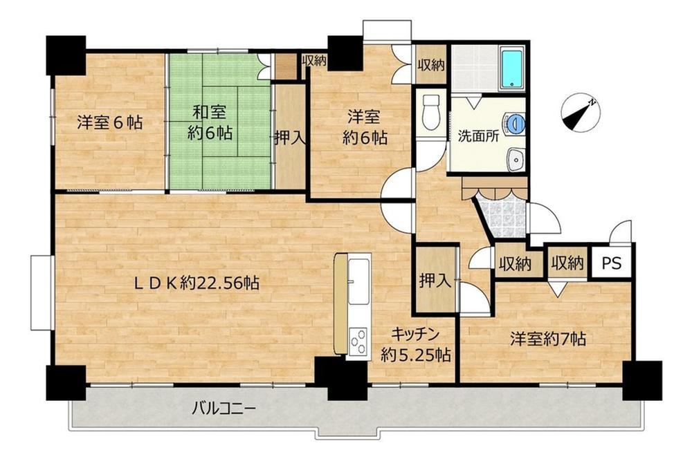 4LDK apartment in Otaru, Hokkaido - Photo 1