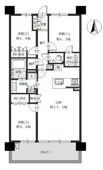 3LDK apartment in Muko, Kyoto - Photo 1