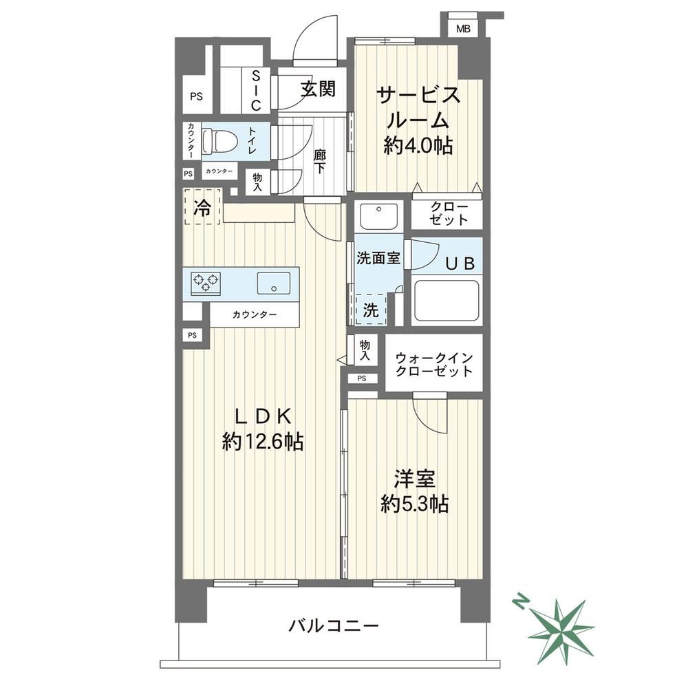 1LDK+S apartment in Minami Ward, Yokohama, Kanagawa - Photo 1