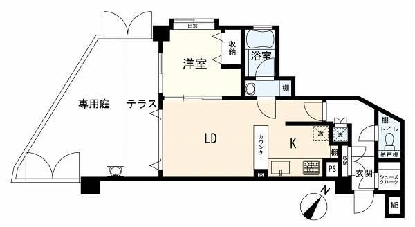 1LDK apartment in Ota Ward, Tokyo - Photo 1