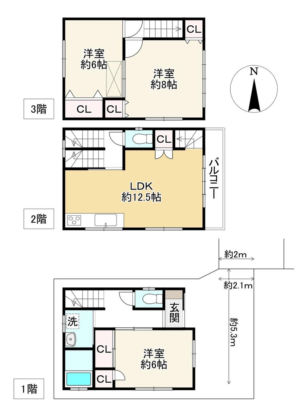 3LDK house in Suminoe Ward, Osaka - Photo 1