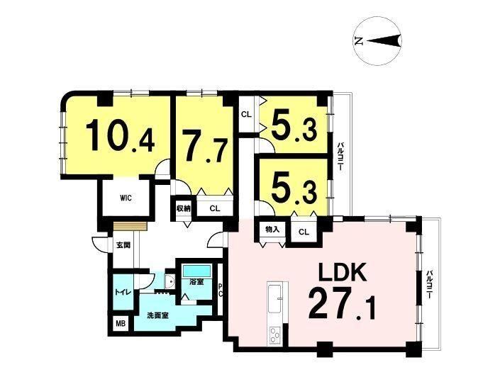 4LDK apartment in Oita, Oita - Photo 1