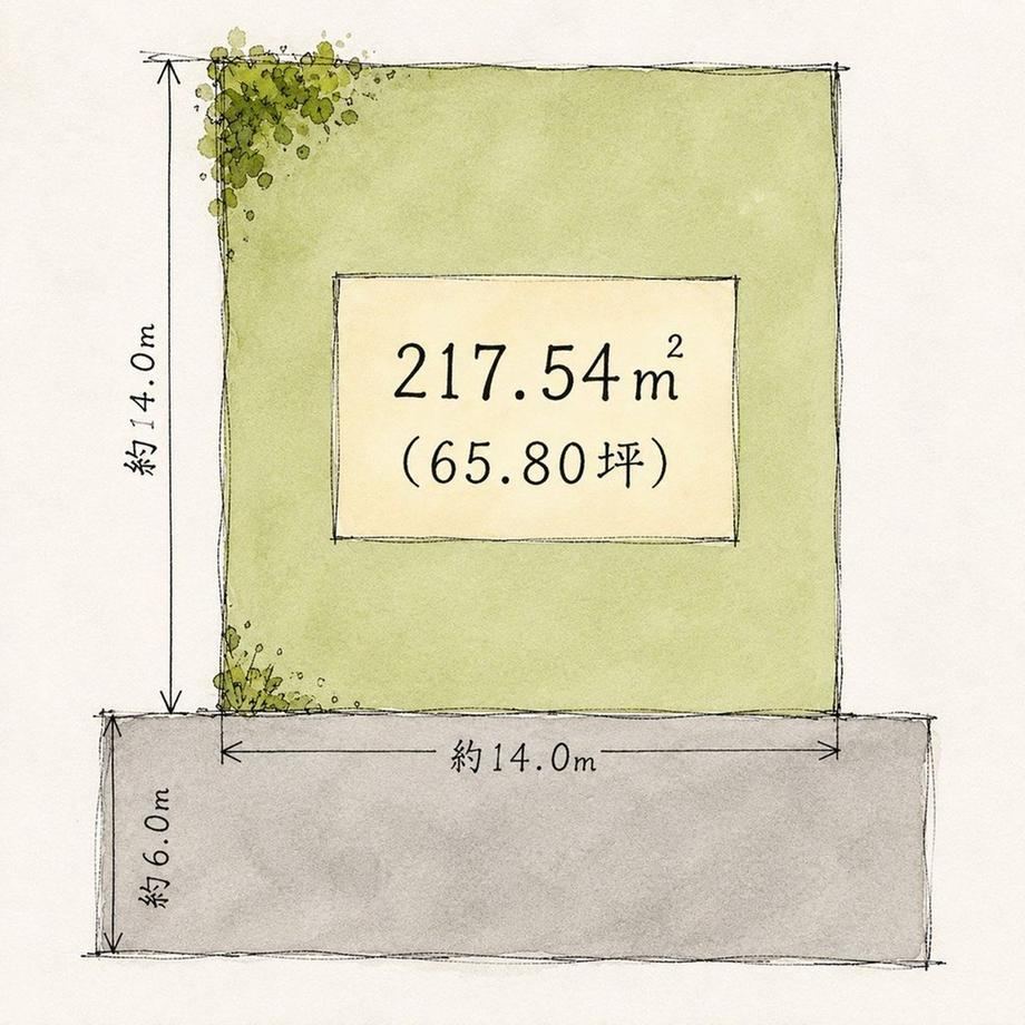 218 m² land in Rifu, Miyagi District, Miyagi - Photo 1