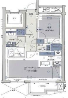 1LDK apartment in Minato Ward, Tokyo - Photo 1