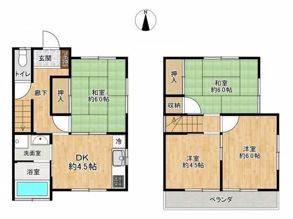 4DK house in Nakagawa Ward, Nagoya, Aichi - Photo 1
