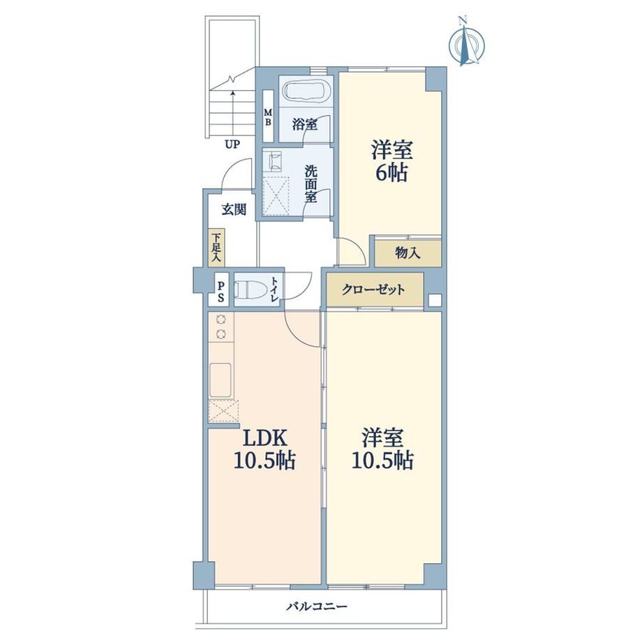 2LDK apartment in Seya Ward, Yokohama, Kanagawa - Photo 1