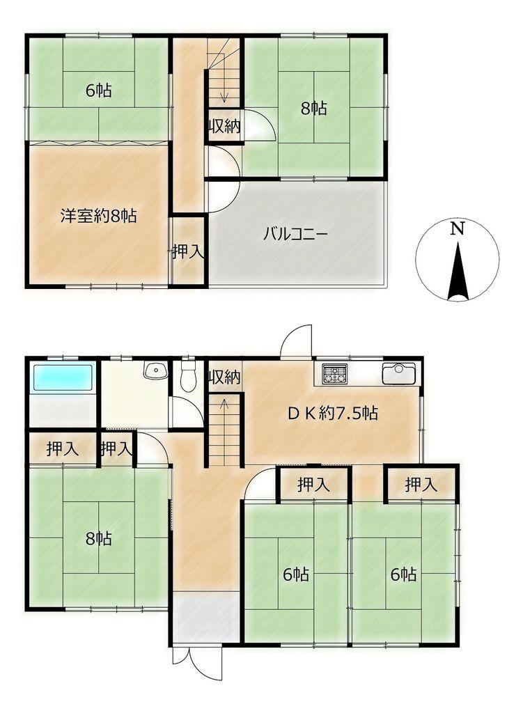 5DK house in Ueda, Nagano - Photo 1