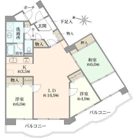 3LDK apartment in Atsugi, Kanagawa - Photo 1