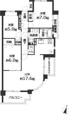 3LDK apartment in Tokorozawa, Saitama - Photo 1