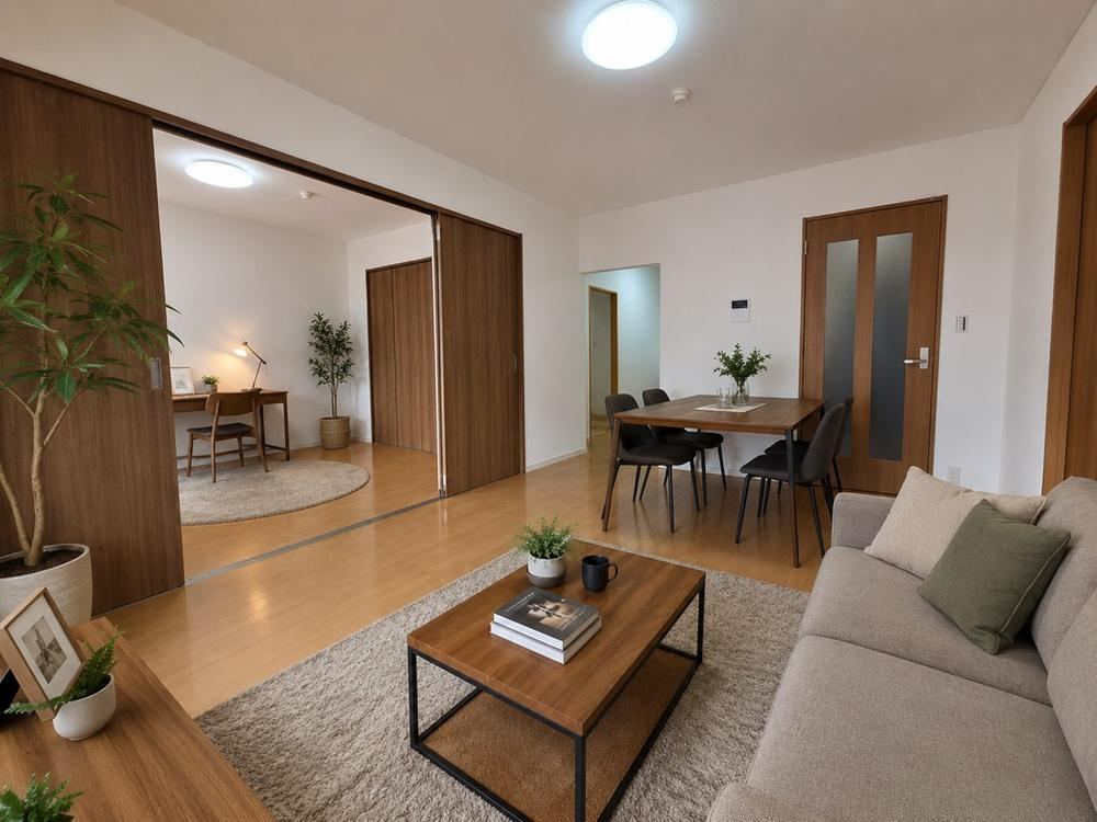 2LDK+S apartment in Minami Ward, Fukuoka - Photo 1
